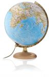 National Geographic Gold Classic Leuchtglobus politsch 30cm Durchmesser Weltkugel, Erde, Earth Globe