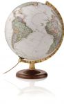 National Geographic Globus Gold Executive Antikstil Leuchtglobus politsch 30cm Durchmesser Weltkugel, Erde, Earth Globe