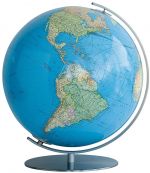 Columbus 204081 Duo Leuchtglobus Durchmesser 40 cm Doppelbildkartografie politisch/physisch Weltkugel Globus Erde World Glob Earth