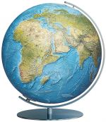 Columbus 214081 Duorama Leuchtglobus Durchmesser 40 cm Doppelbildkartografie politisch/vegetationsgeografisch Weltkugel Globus Erde World Glob Earth