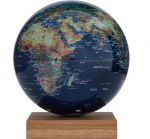 Emform physisch Globus SE-0932 Tischglobus PLATON OAK PHYSICAL Globe World Earth Magnetglobus Eichenholz-Sockel